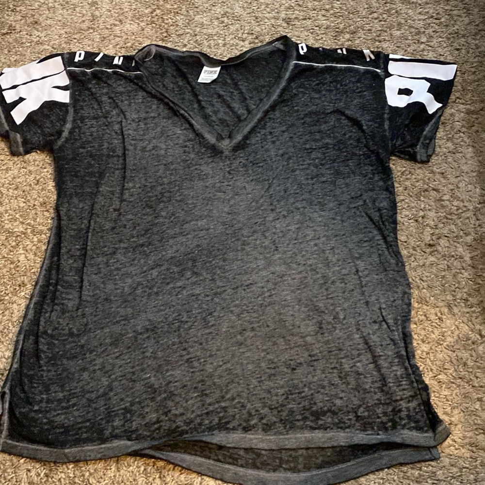 Women’s V-Neck PINK Tee